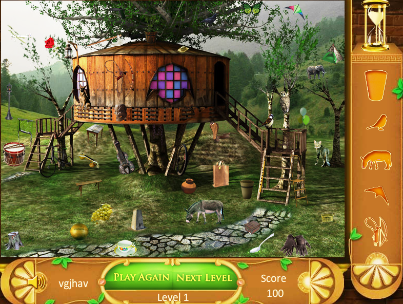 hra zaměřená na hledání předmětů a postřeh